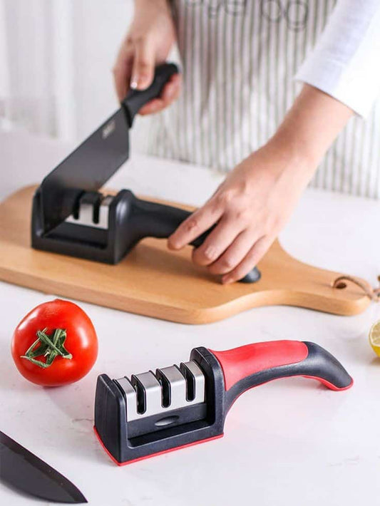 Household Knife Sharpener Three Section Cutter