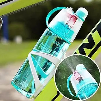 Sports Spray Water Bottle Cooling Spray Cup Large Capacity.