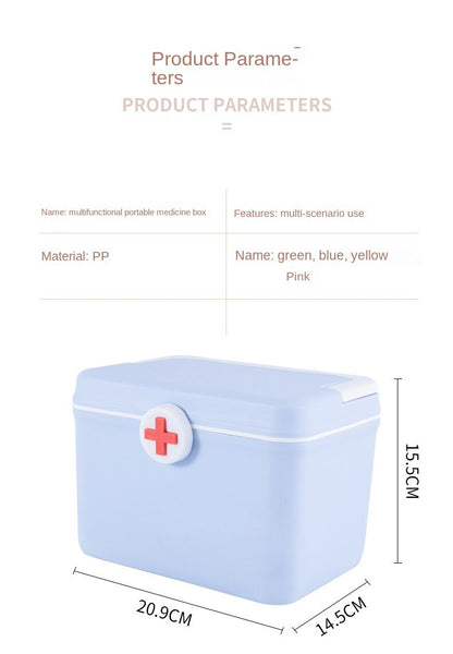 Medicine Box Family Household Large capacity