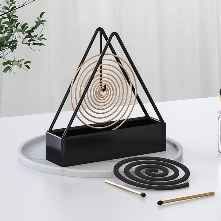 Mosquito Coil Holder Stable Triangular Fireproof