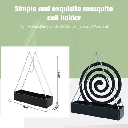 Mosquito Coil Holder Stable Triangular Fireproof