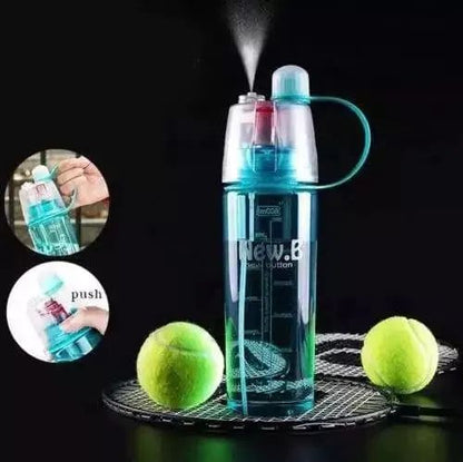 Sports Spray Water Bottle Cooling Spray Cup Large Capacity.