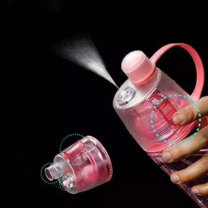 Sports Spray Water Bottle Cooling Spray Cup Large Capacity.