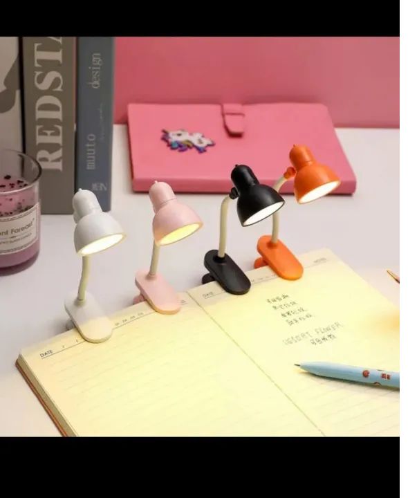 Mini Studying Lamp With Clip Portable