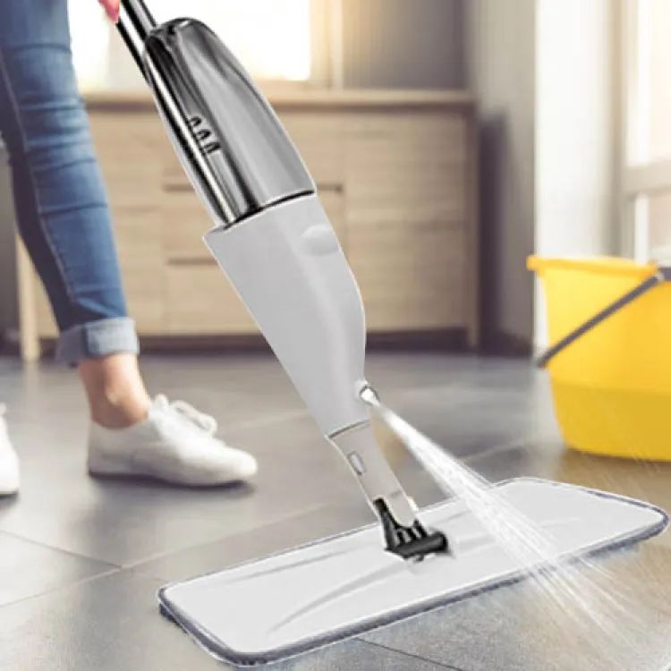 Water Spray Mop Microfiber Floor Cleaning